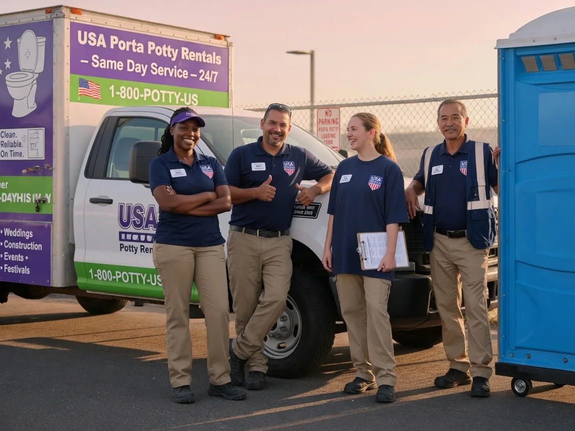 Porta Potty Rental company in Claremont, SD